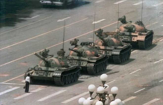 Tiananmen Square protests of 1989 by Kevin Lim is licensed under CC BY-NC-SA 2.0
